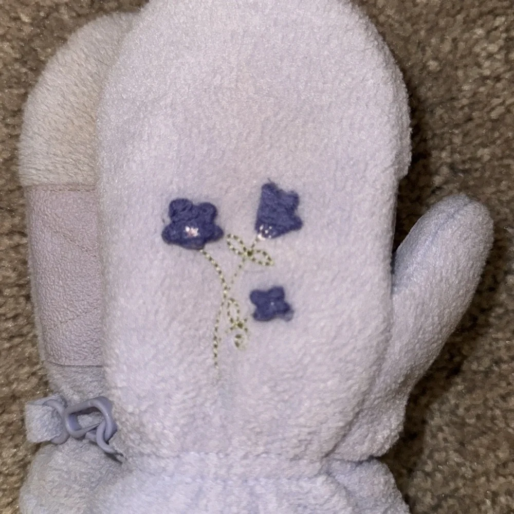 Cute girls mittens